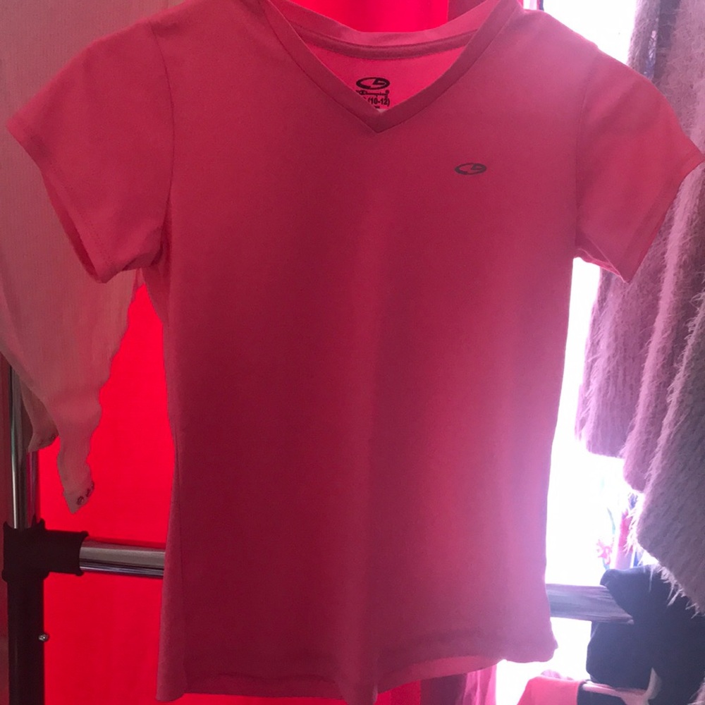Pink Target brand champion kids shirt